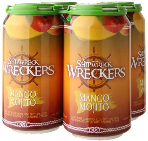 Shipwreck Wreckers Rtd Cocktail Mango Mojito 4pc