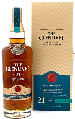 Glenlivet 21 Year Single Malt Scotch