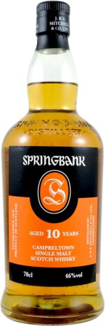 Springbank Campbeltown 10 Year Old Single Malt Scotch Whiskey