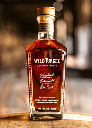 Wild Turkey 'Generations' Kentucky Straight Bourbon Whiskey