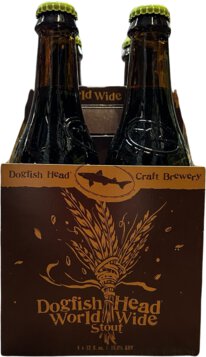 Dogfish World Wide Stout 4Pk Bottles