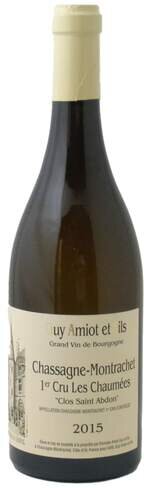 Guy Amiot Chassagne-Montrachet 1er Cru Les Chaumees Clos Saint Abdon