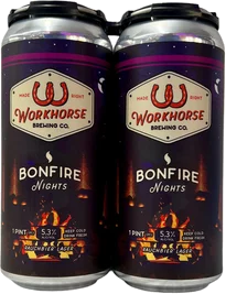 Workhorse Bonfire Nights Rauchbier Lager 16oz Cans
