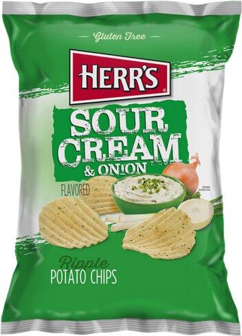 Herr's Ripple Sour Cream & Onion