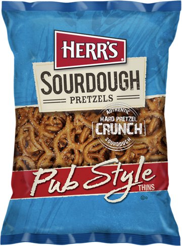 Herr's Pub Style Sourdough Pretzels