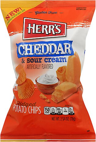 Herr's Ridged Cheddar & Sour Cream
