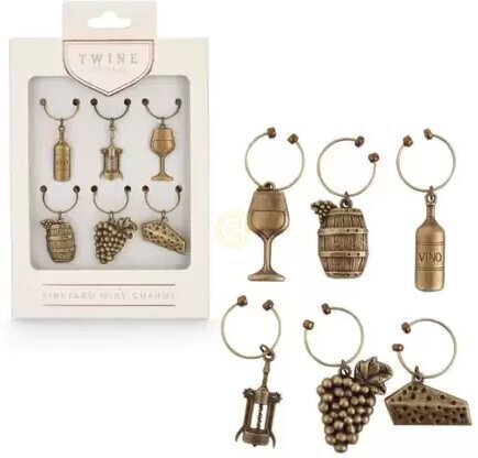 Vineyard Wine Charms By Twine