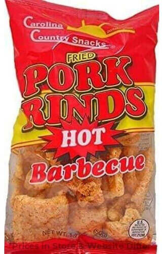 Carolina Country Hot BBQ Pork Rinds