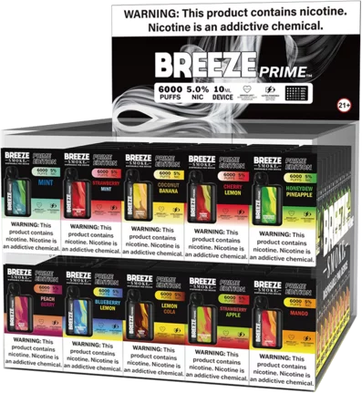 Breeze Prime 6000 puffs