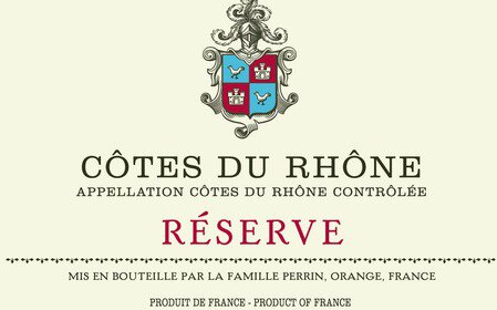 Famille Perrin Côtes du Rhône Réserve Blanc