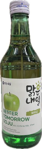 Better Tomorrow Green Apple Soju