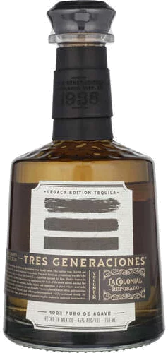 Tres Generaciones Tequila Legacy Edition Vol La Colonial Batch