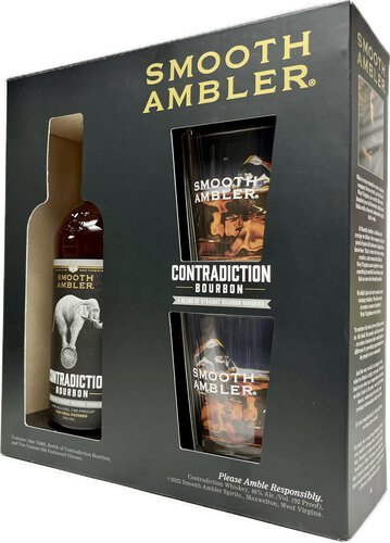 Smooth Ambler Contradiction Gift Set With Rocks Glasses