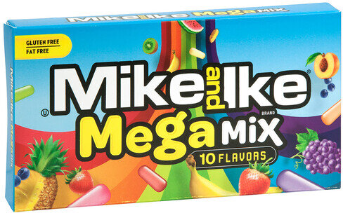 Mike&Ike Mega Mix Flavors