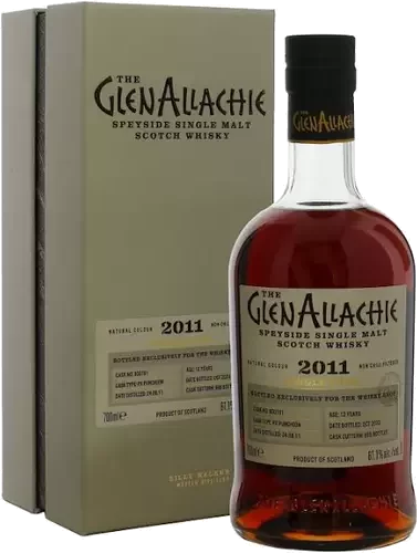 GlenAllachie 12 Year Old 2011 Oloroso Puncheon Speyside Single Malt Whisky