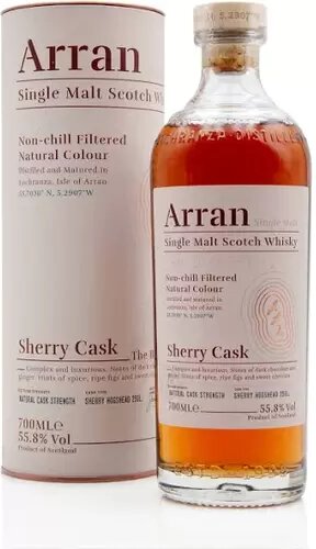 The Arran Malt Scotch Single Malt Sherry Cask
