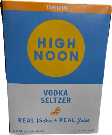 High Noon Tangerine 4 Pack