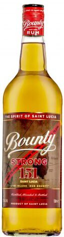 Bounty Rum Overproof Rum 'Strong 151'
