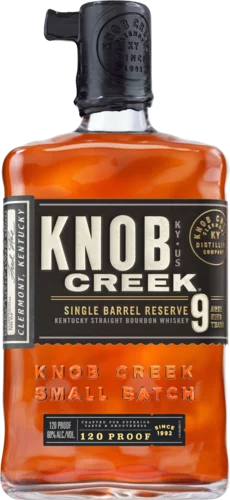 Knob Creek Single Barrel Reserve Bourbon Whiskey