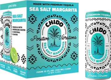 Chido Sea Salt Margarita 4pk