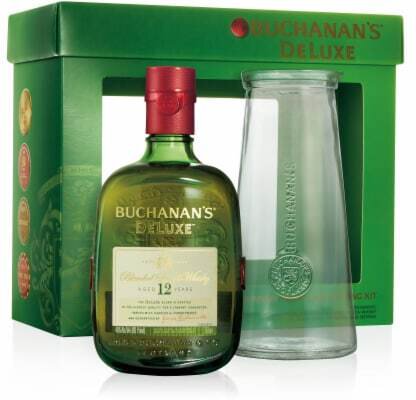 Buchanan's Proof Blended Scotch Whisky With Branded Carafe Master Gift Set