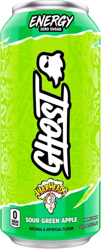Ghost Warhead Sour Green Apple Energy Drink