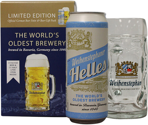Weihenstephan Helles Gift Pack With Stein