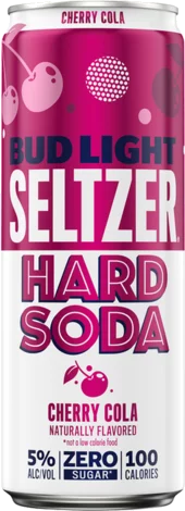 Bud Light Cherry Cola Natural Flavored Hard Soda Seltzer