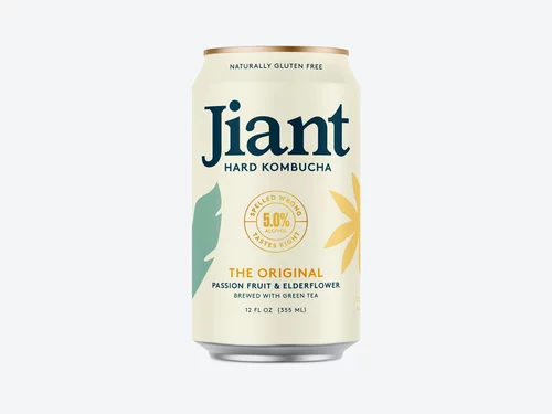 C Jiant The Original Passion Fruit & Elderflower Hard Kombucha