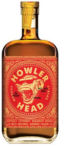 Howler Head Banana Bourbon Whiskey