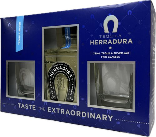 Herradura Silver Tequila Gift Set