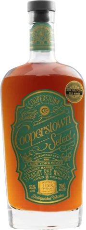 Cooperstown Select Straight Rye Whiskey