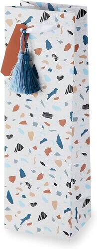 True Brand Terrazzo Single Wine Bag