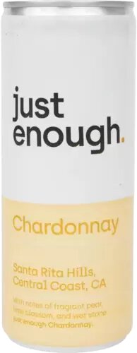 JUST ENOUGH CAN CHARDONNAY