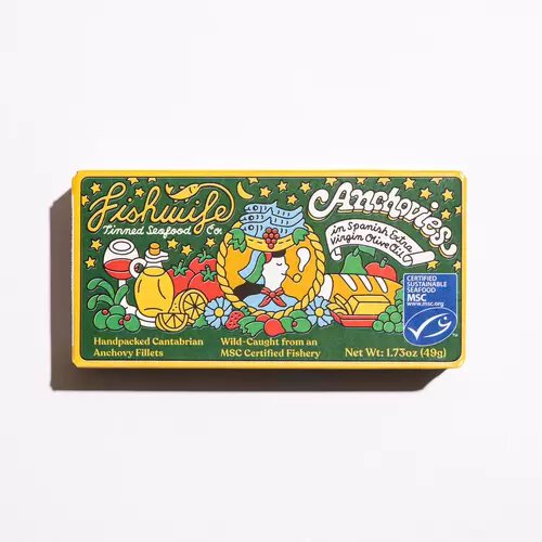 Cantabrian Anchovies In Extra Virgin Olive Oil Fishwife