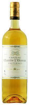 Chateau Chante L'oiseau Sauternes 2019