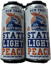 New Trail State Light Peach Light Lager 16oz Cans