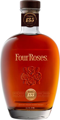 Four Roses 135th Anniversary Limited Edition Small Batch Barrel Strength Kentucky Straight Bourbon Whiskey