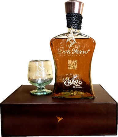 Don Ferro Extra Anejo Tequila Gift Set With Glasses