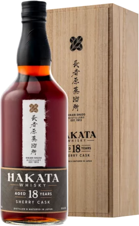 Hakata Whisky 18 Years Old Sherry Cask Whisky