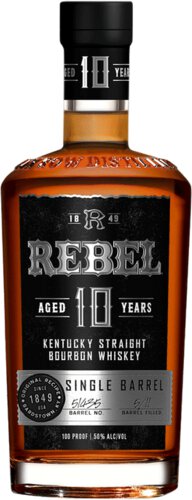 Rebel 10 Year Single Barrel Kentucky Straight Bourbon Whiskey