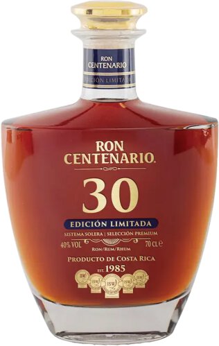 Ron Centenario Edicion Limitada 30yrs Rum