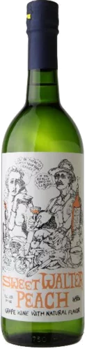 Bully Hill Vineyards Peach Flavored Wine Sweet Walter