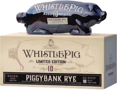 Whistlepig Piggybank 10yr Rye Limited Editionf