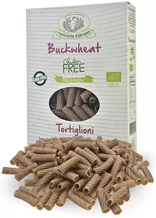 Manicaretti Rustichella Organic Buckwheat Tortiglioni