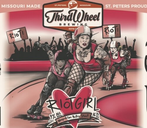 Third Wheel Riot Girl Neapolitan Stout