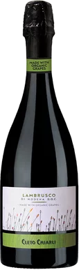 CLETO CHIARLI LAMBRUSCO GRASPAROSSA DI CASTELVETRO ORGANIC