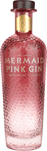 Isle Of Wight Mermaid Pink Gin (750ml)