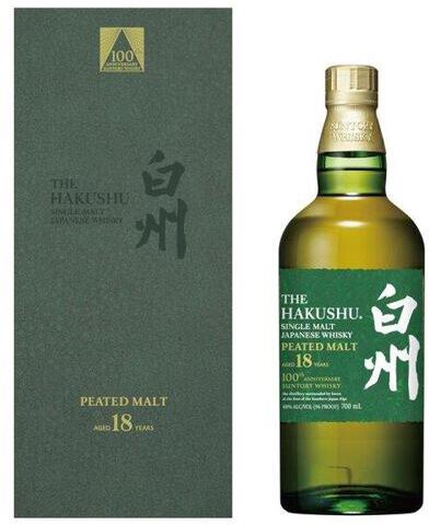 Suntory Hakushu 18 Years Old 100th Anniversary Single Malt Japanese Whisky