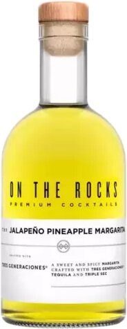 Otr On The Rocks The Jalapeno Pineapple Margarita Cocktail Crafted With Tres Generaciones Tequila